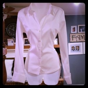 Banana republic white dress shirt